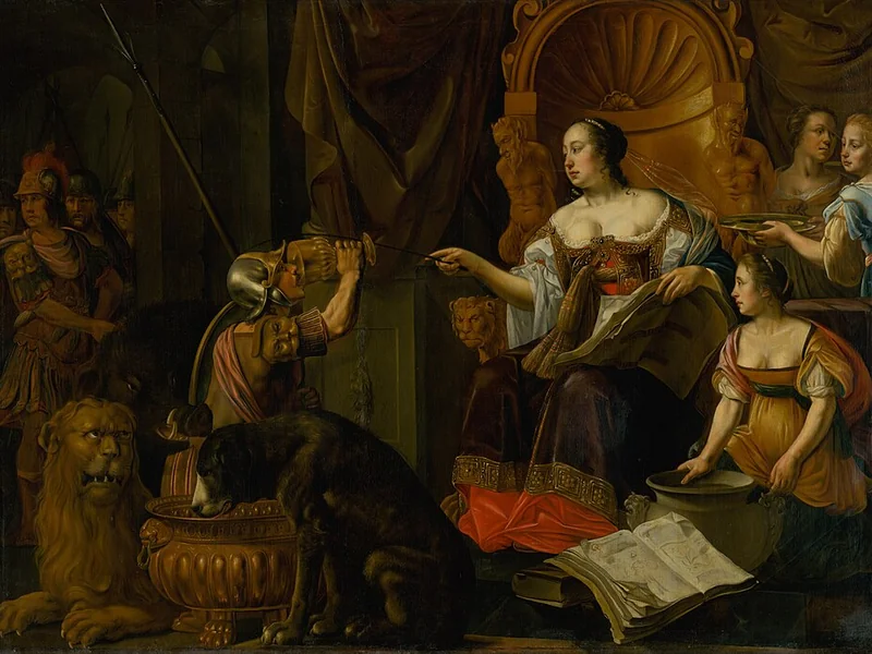 1631-Christoffel Pierson - Circe e la compagnia di Ulisse - Galleria Nazionale Slovacca